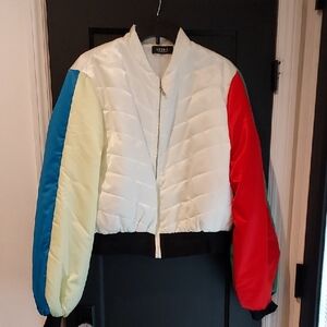 AKIRA Multicolor Puffer Jacket